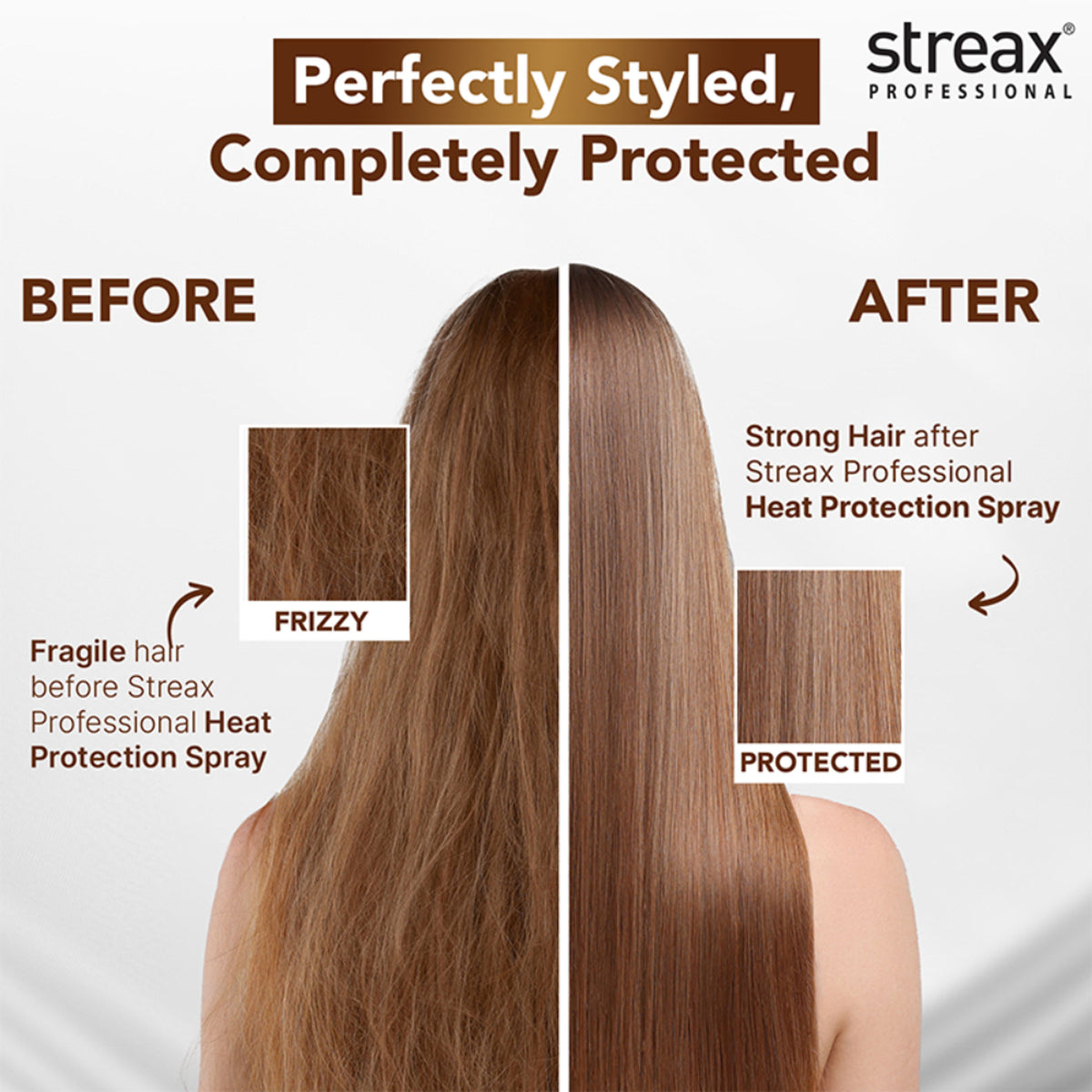 Streax Professional Hold & Play Heat Protection Spray