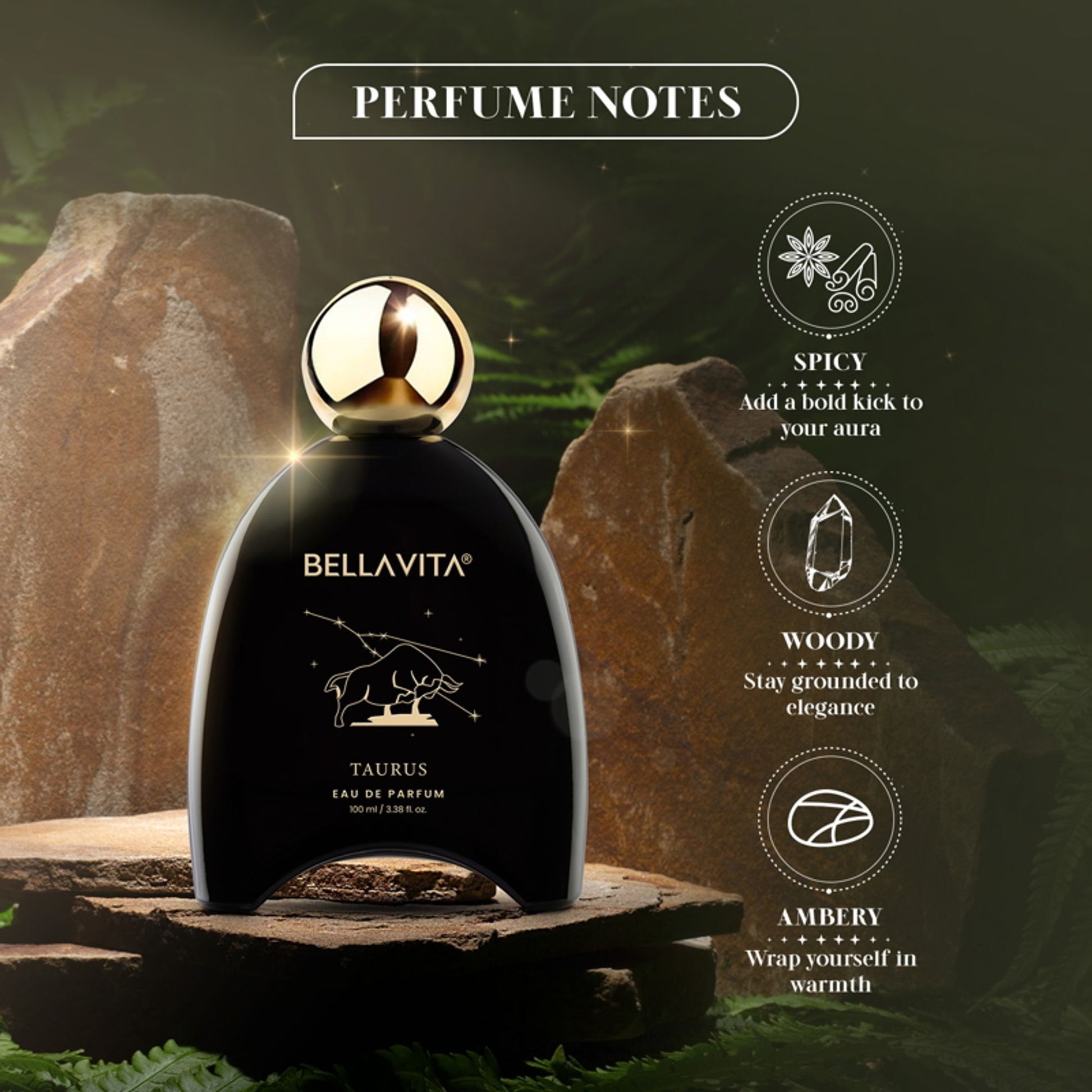 Bella Vita Organic Zodiac Collection Taurus Eau De Perfume
