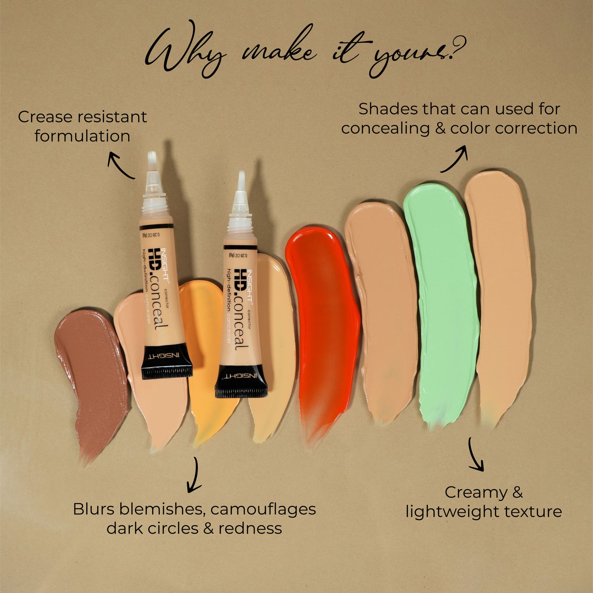 Insight Cosmetics HD Conceal - 05 Porcelain