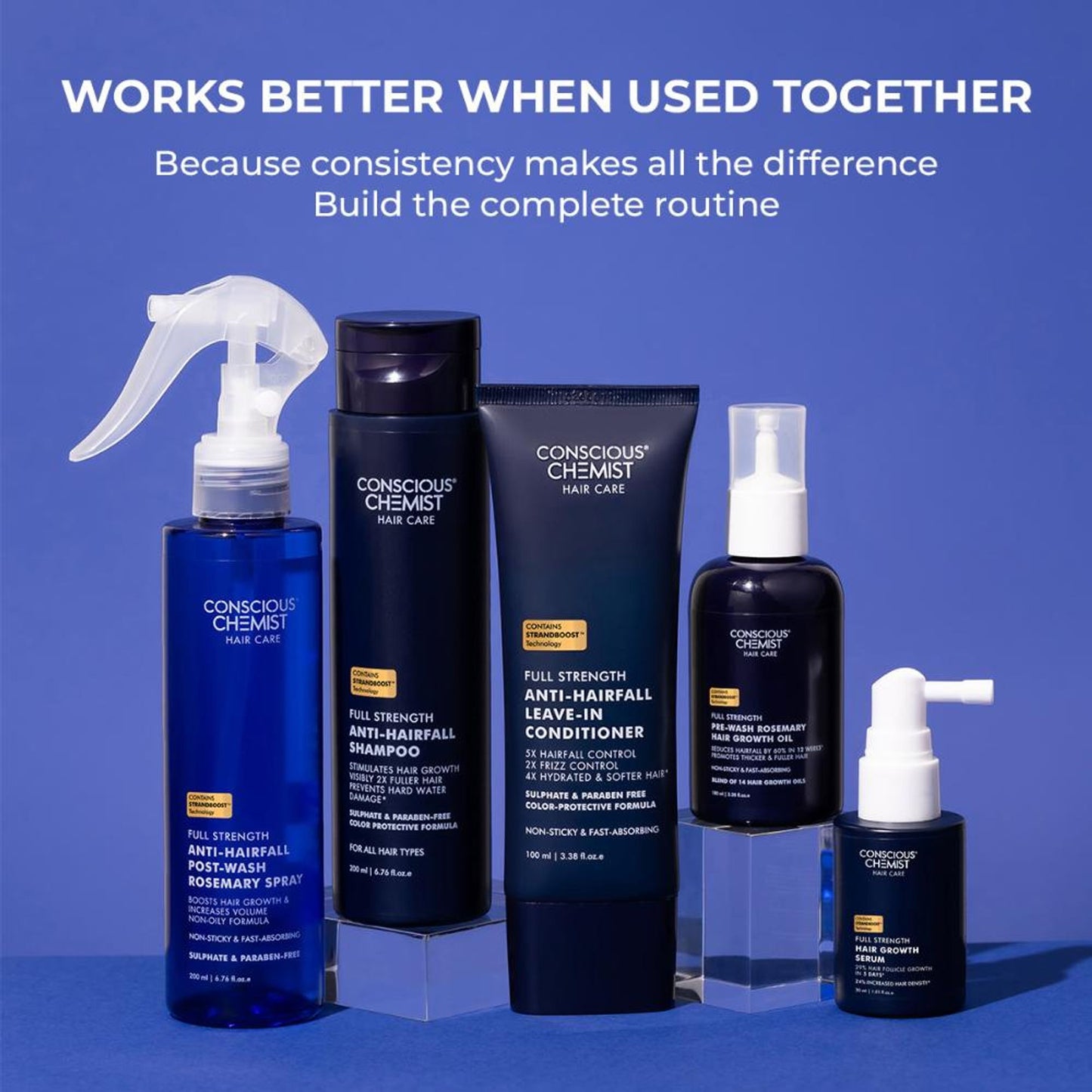 Conscious Chemist Full Strength Anti-Hairfall Post Wash Rosmeary Spray