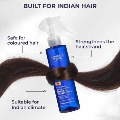 Conscious Chemist Full Strength Anti-Hairfall Post Wash Rosmeary Spray