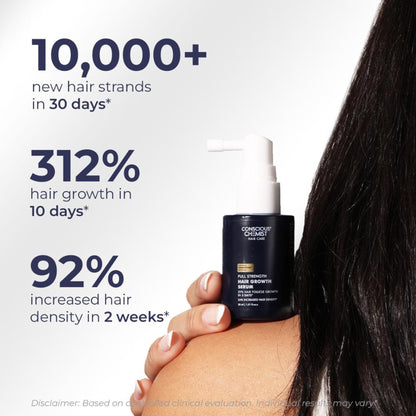 Conscious Chemist Full Strength Hair Growth Serum