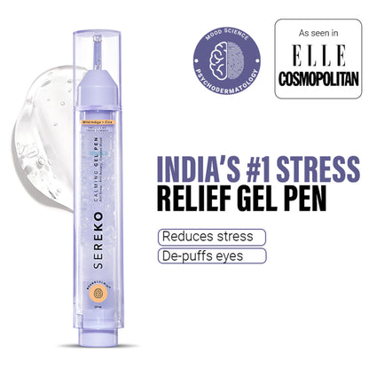 SEREKO Gel Pen Under Eye Cream for Dark Circles, Puffiness, Stress Relief