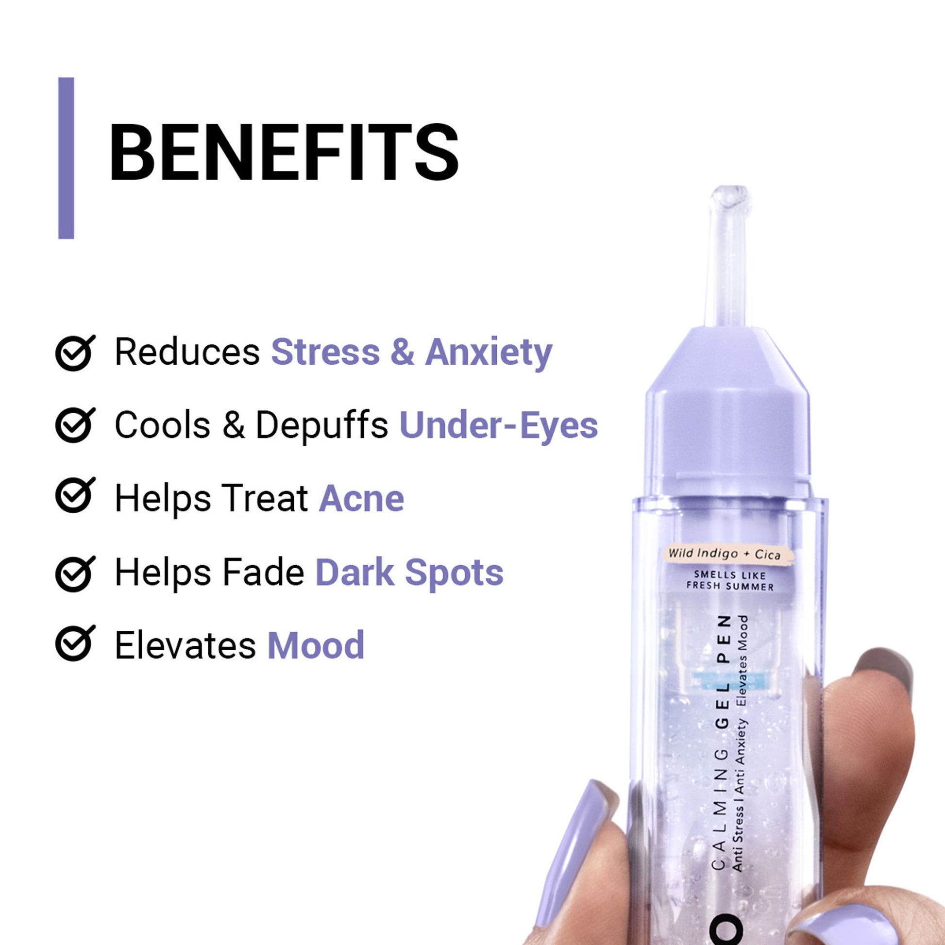 SEREKO Gel Pen Under Eye Cream for Dark Circles, Puffiness, Stress Relief