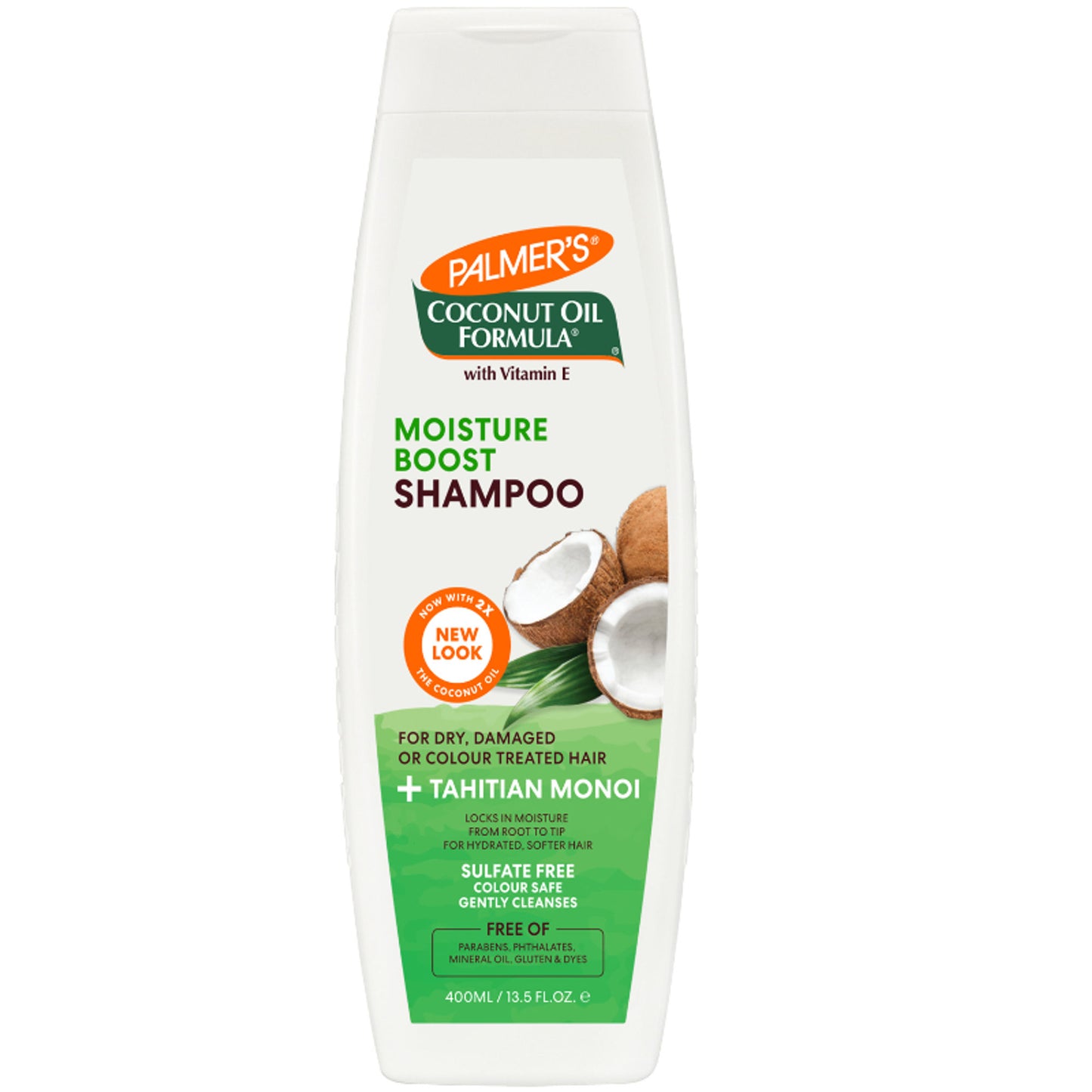 Palmer's Coconut Oil Shampoo For Moisture Boost Of Dry, Damaged & Colour Treated Hair