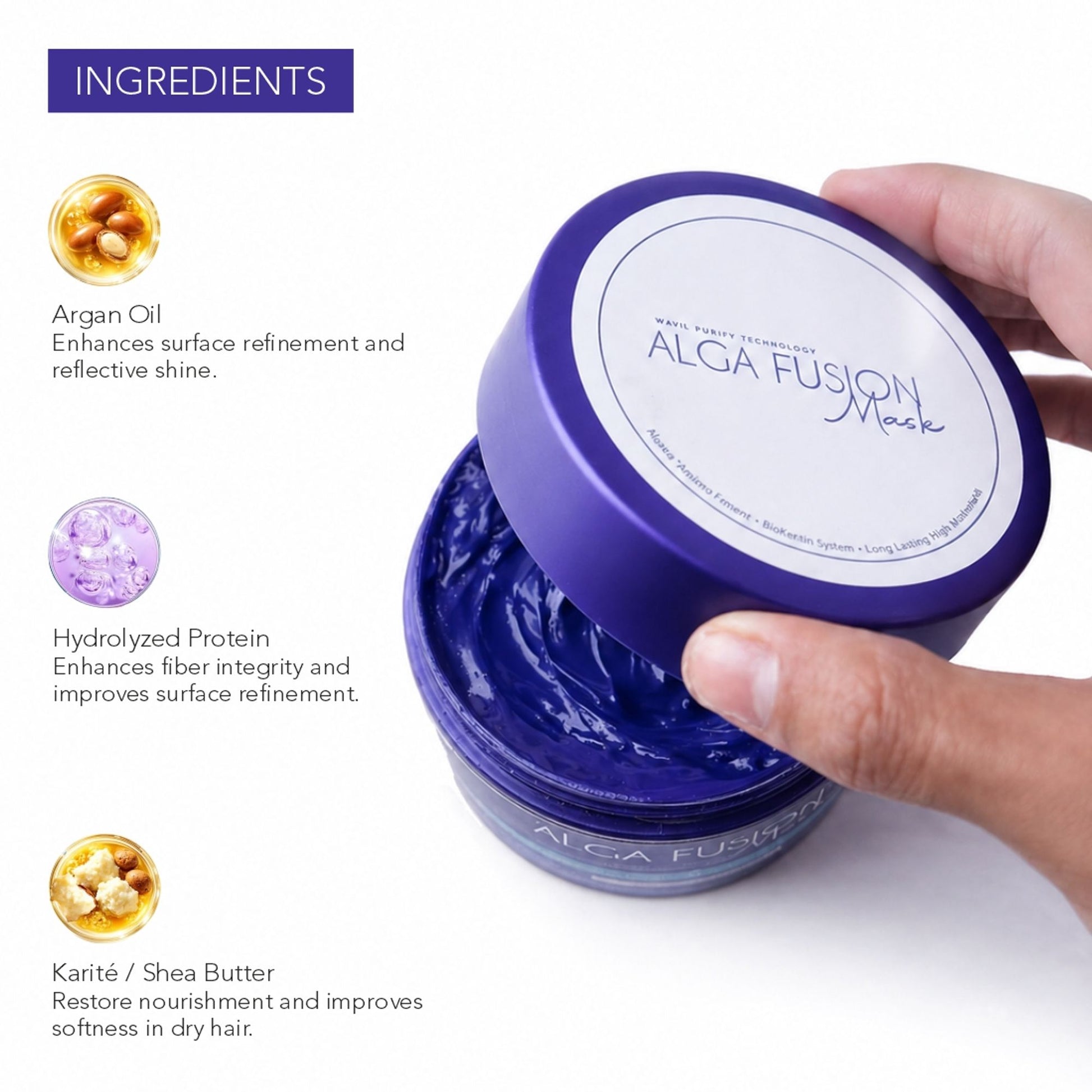 Beauty Gang Experts Alga Fusion Hair Mask with Marula & Argan Oil