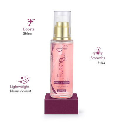 Beauty Gang Rose Extract Vitamin E Fusion Oil Hair Serum Keratin, D-Panthenol