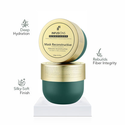 Beauty Gang Experts INFUSIONS Caviar Mask Reconstructive Collagen + Omega 3 Vitamin E, Macadamia Oil
