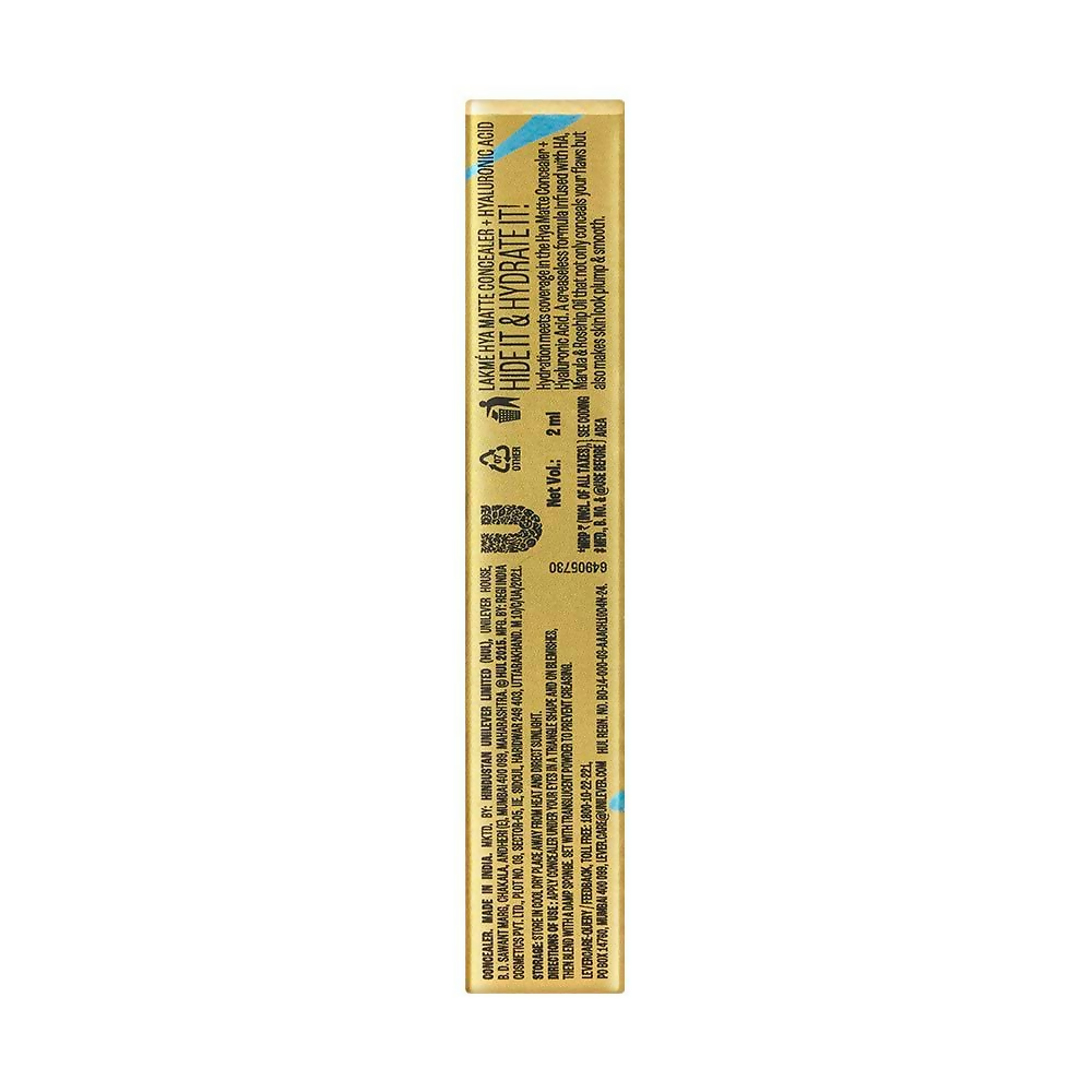 Lakme 9 To 5 Hya Matte Liquid Concealer - Beige