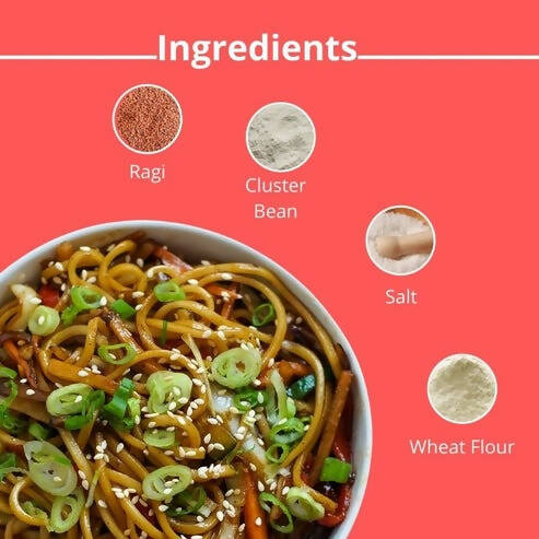 Healthy Master Ragi Millet Noodles - Healthy & Nutritious - Indyancart