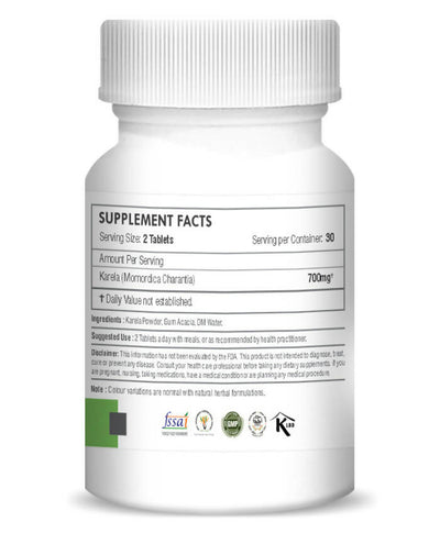 H&C Herbal Karela Tablets - Limited Time Offer
