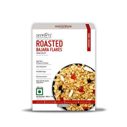 Skyroots Roasted Bajara Flakes - Indyancart