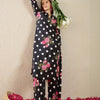 Dhiyona IE Women Floral Printed Regular Pure Cotton Kurta with Trousers