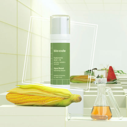 Biocule Aqua Boost Hydrating Face Serum - For All Skin Types