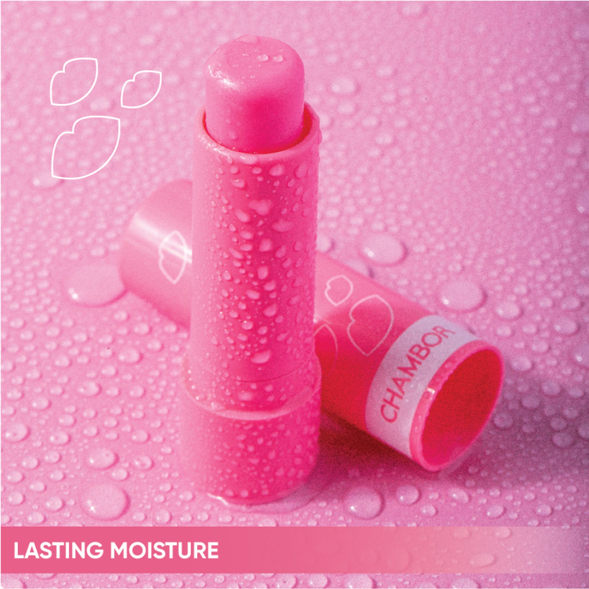 Chambor Le Mwah! Tinted Lip Balm - Rose Pucker