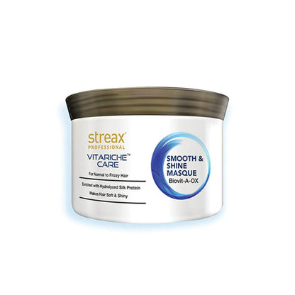 Streax Professional Vitariche Care Smooth & Shine Hair Masque For Frizzy & Dry hair