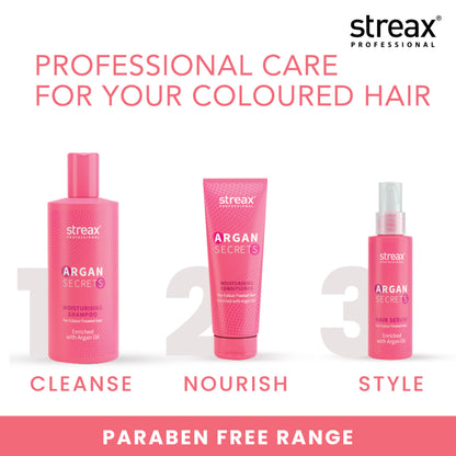 Streax Professional Argan Secrets Colour Protect Conditoner for Coloured Hair