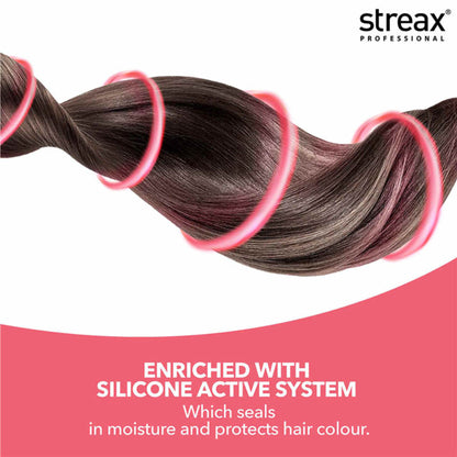 Streax Professional Argan Secrets Hair Colourant Cream - Flame Red - Natural Black 1