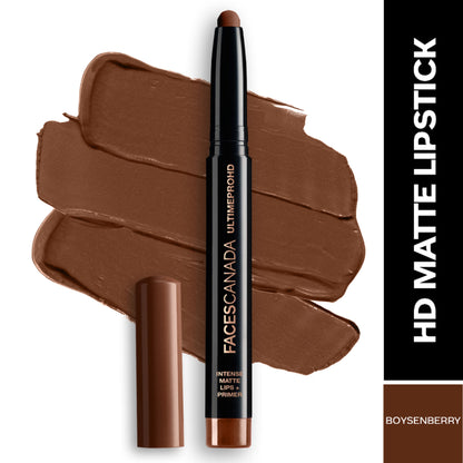 Faces Canada Ultime Pro HD Intense Matte Lips + Primer - Boysenberry 30
