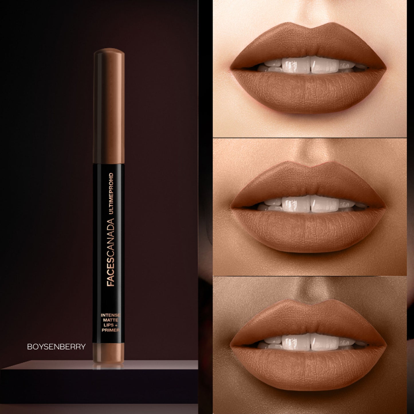 Faces Canada Ultime Pro HD Intense Matte Lips + Primer - Boysenberry 30