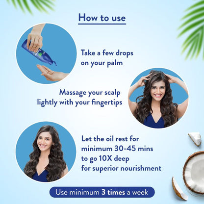 Parachute Advansed Gold Coconut Hair Oil With Vitamin-E For Long, Strong & Gorgeous Hair