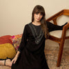 Indyancart IE Ethnic Motifs Printed Sequinned Kurta