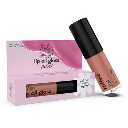 Ruby's Organics Mini Lip Oil Gloss - Toffee