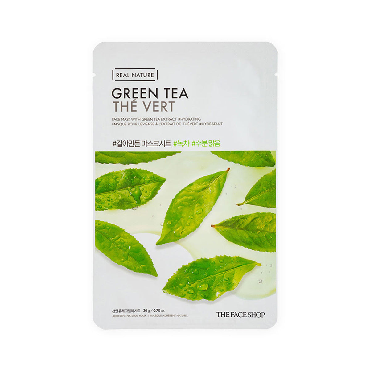 The Face Shop Real Nature Face Mask - Green Tea