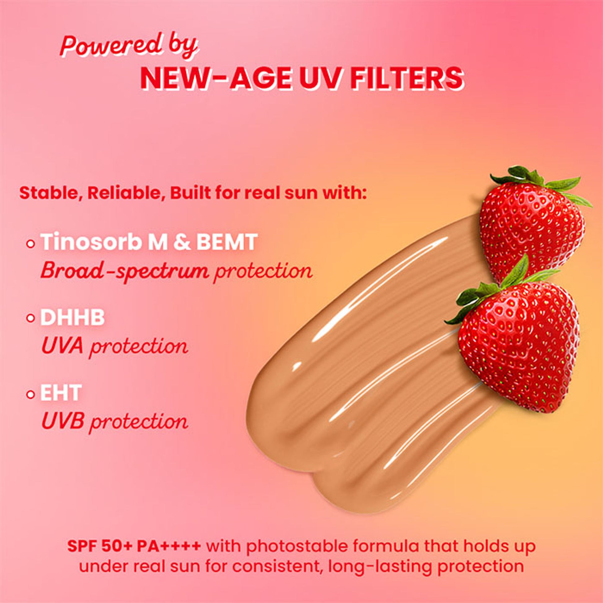 Dot & Key Strawberry Dew Tinted Sunscreen SPF 50+ PA++++ - 05 Beige