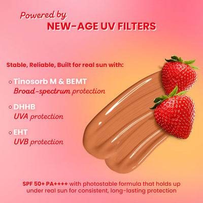 Dot & Key Strawberry Dew Tinted Sunscreen SPF 50+ PA++++ - 07 Caramel