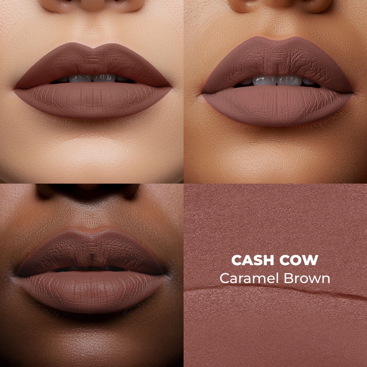 LoveChild Masaba Cash Cow matte lipstick in a sleek tube, showcasing vibrant, rich lipstick color suitable for bold makeup looks.