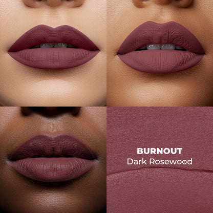 LoveChild Masaba Statement Matte Lipstick - Burnout