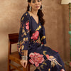 Dhiyona IE Women Floral Printed Regular Kurta with Trousers