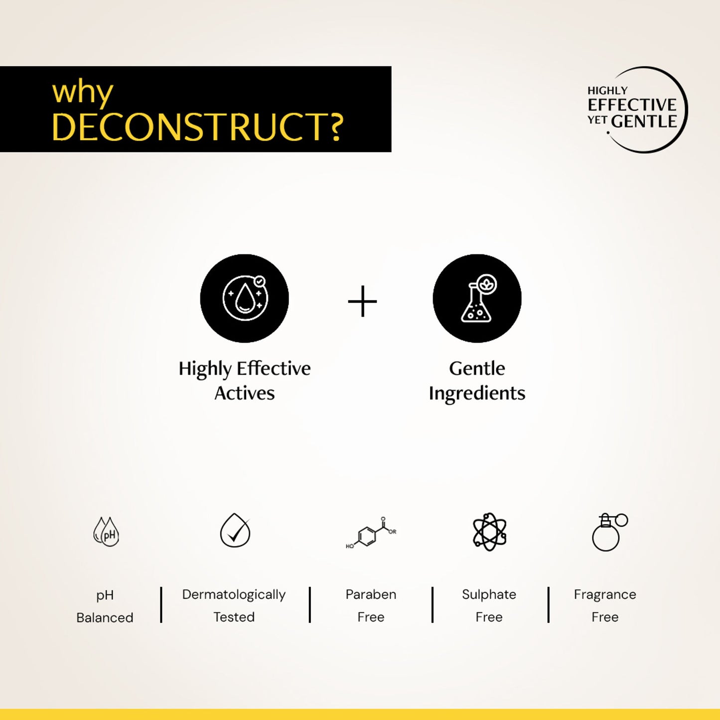 Deconstruct Niacinamide Serum, Brightens & Evens Skin Tone