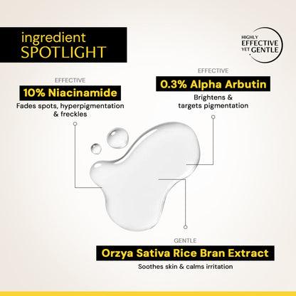 Deconstruct Niacinamide Serum, Brightens & Evens Skin Tone