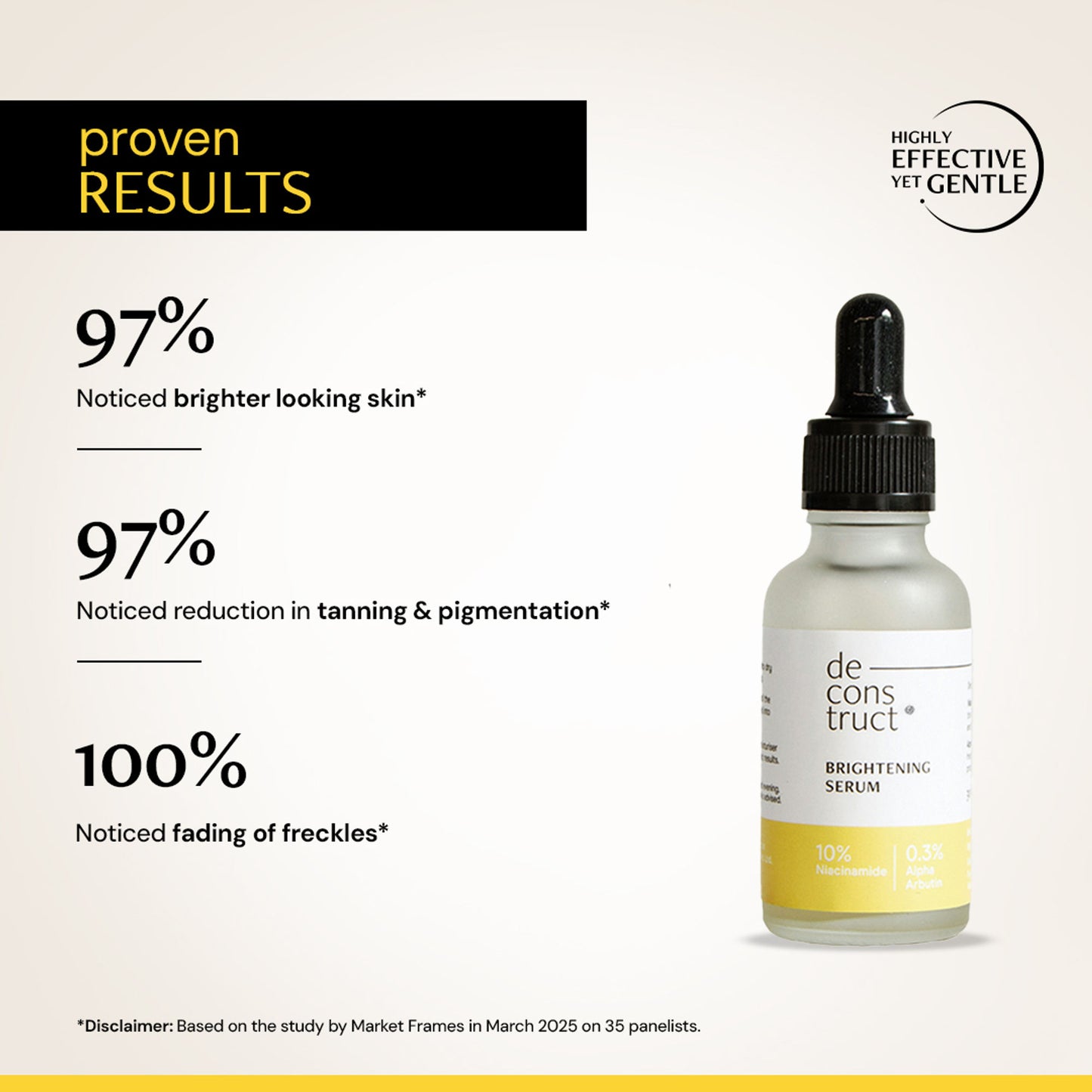 Deconstruct Niacinamide Serum, Brightens & Evens Skin Tone