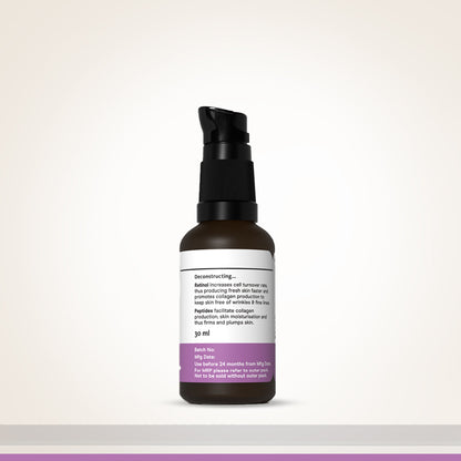 Deconstruct Retinol & Peptide Serum, 0.2% Retinol + 1% Peptide, Anti-Aging