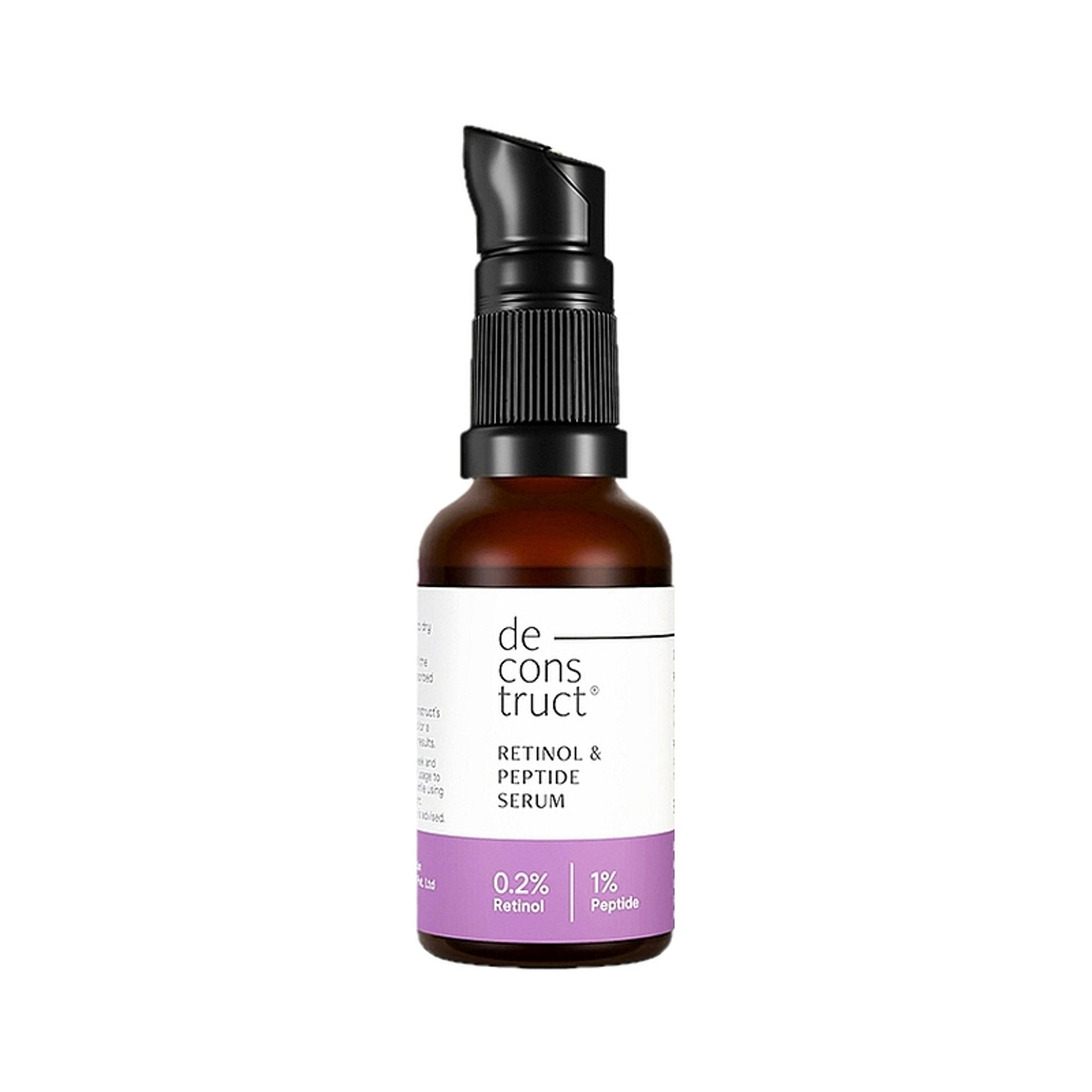 Deconstruct Retinol & Peptide Serum, 0.2% Retinol + 1% Peptide, Anti-Aging