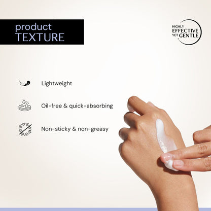 Deconstruct Oil-Free Moisturizer, Lightweight, Non-Sticky, 72H Hydration