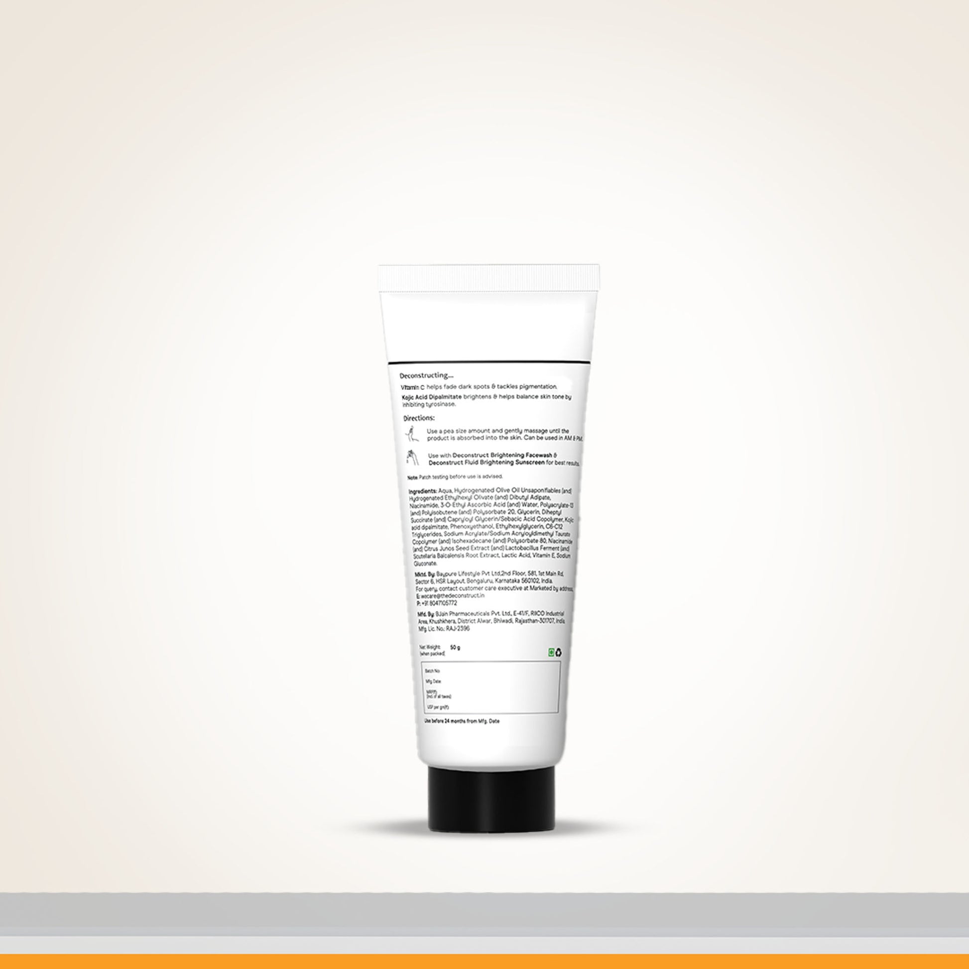 Deconstruct Niacinamide Brightening Face Moisturizer, Brightens & Reduces Dark Spots