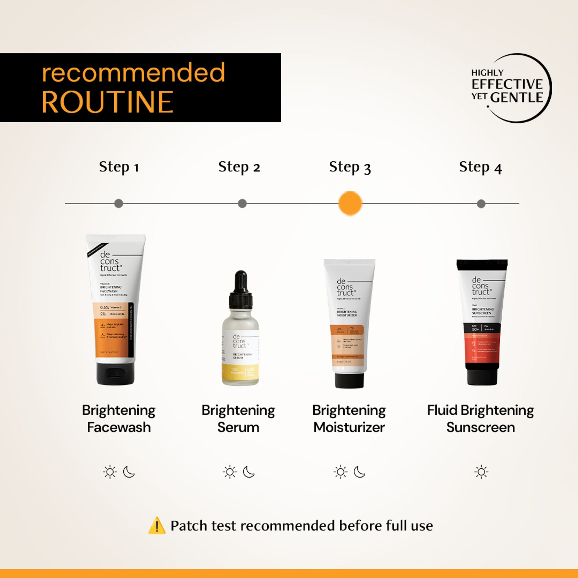 Deconstruct Niacinamide Brightening Face Moisturizer, Brightens & Reduces Dark Spots