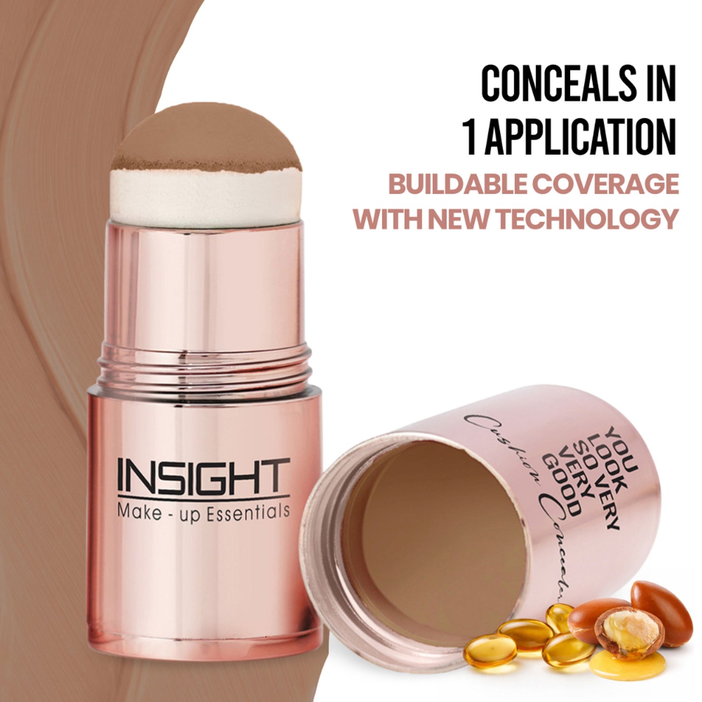 Insight Cosmetics Make-Up Essentials Cushion Concealer - Toasted Coconut