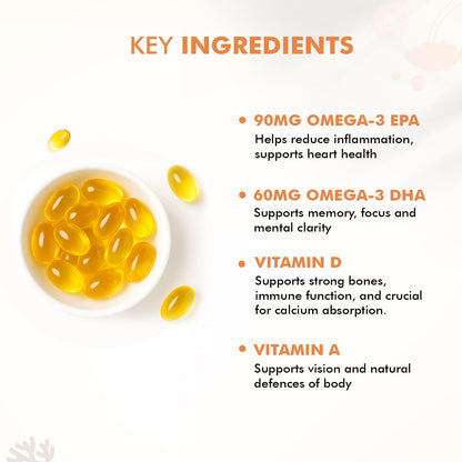 Dr. Morepen Cod Liver Oil Softgels