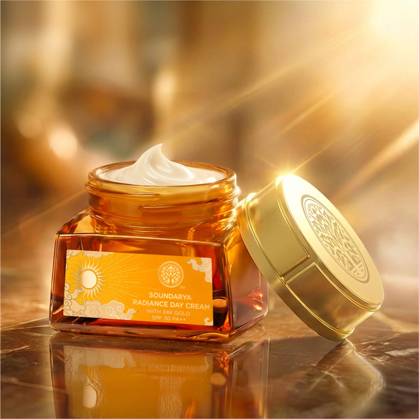 Forest Essentials Soundarya Radiance Cream With 24K Gold And SPF25