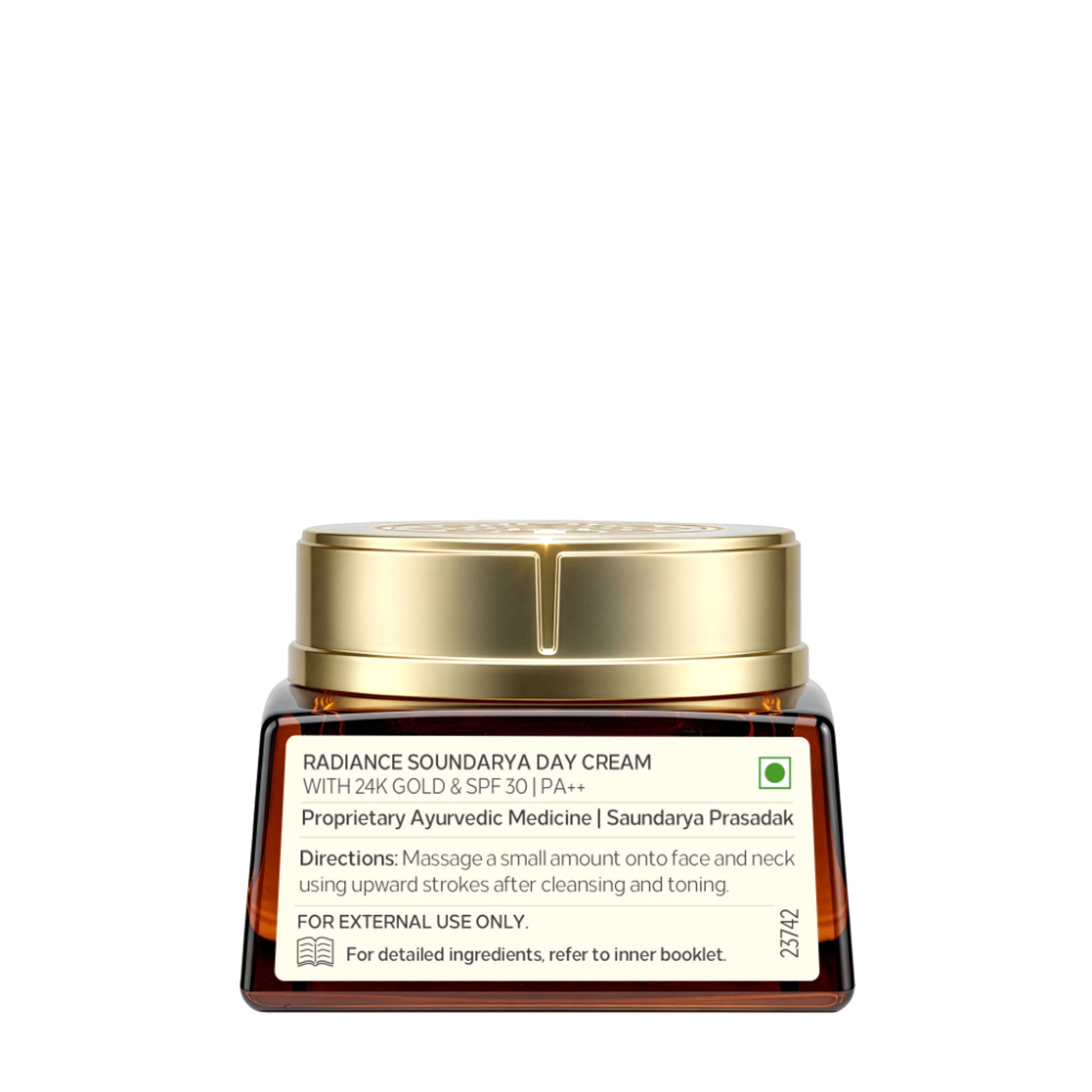 Forest Essentials Soundarya Radiance Cream With 24K Gold And SPF25
