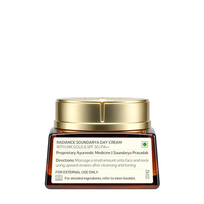 Forest Essentials Soundarya Radiance Cream With 24K Gold And SPF25