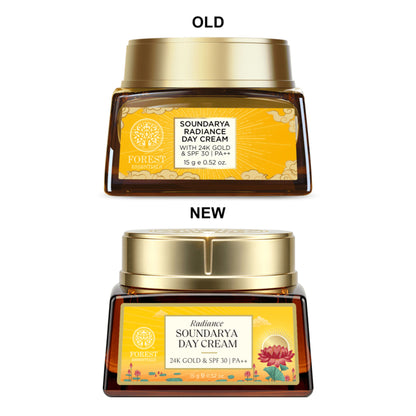 Forest Essentials Soundarya Radiance Cream With 24K Gold And SPF25