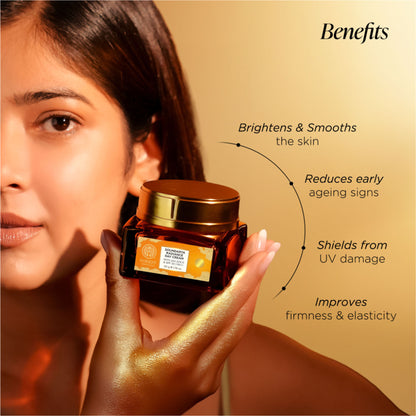 Forest Essentials Soundarya Radiance Cream With 24K Gold And SPF25