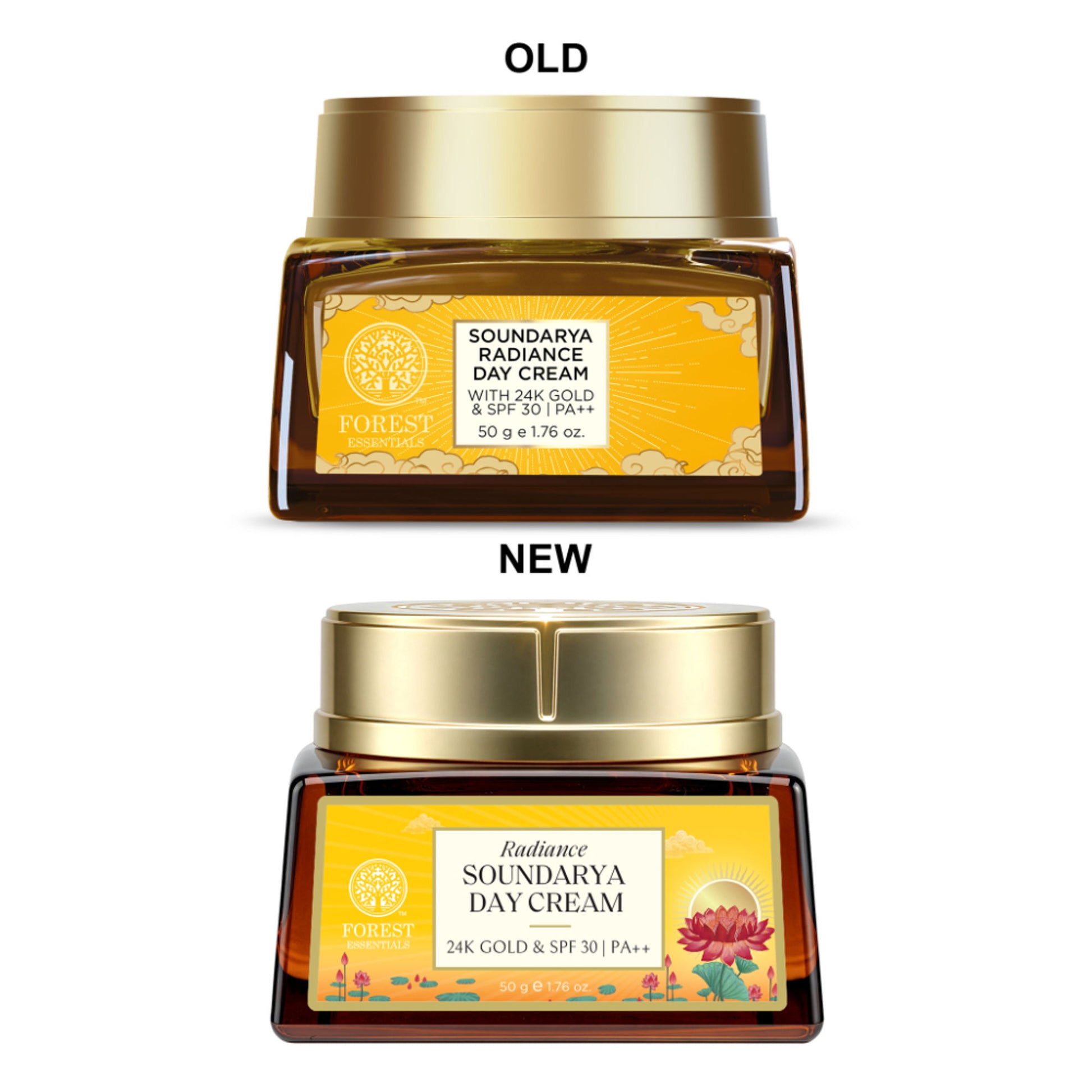 Forest Essentials Soundarya Radiance Cream With 24K Gold And SPF25
