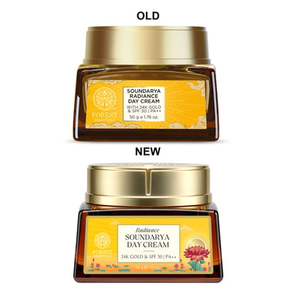 Forest Essentials Soundarya Radiance Cream With 24K Gold And SPF25